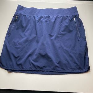 TEKGEAR DRYTEK Skort Large Navy Blue